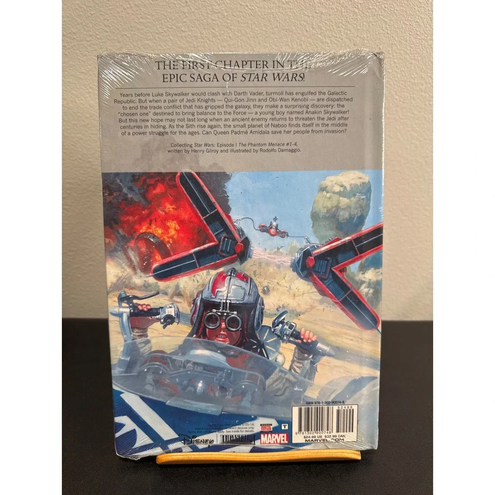 Star Wars The Phantom Menace Marvel Graphic Novel Hardcover Sealed 9781302900748